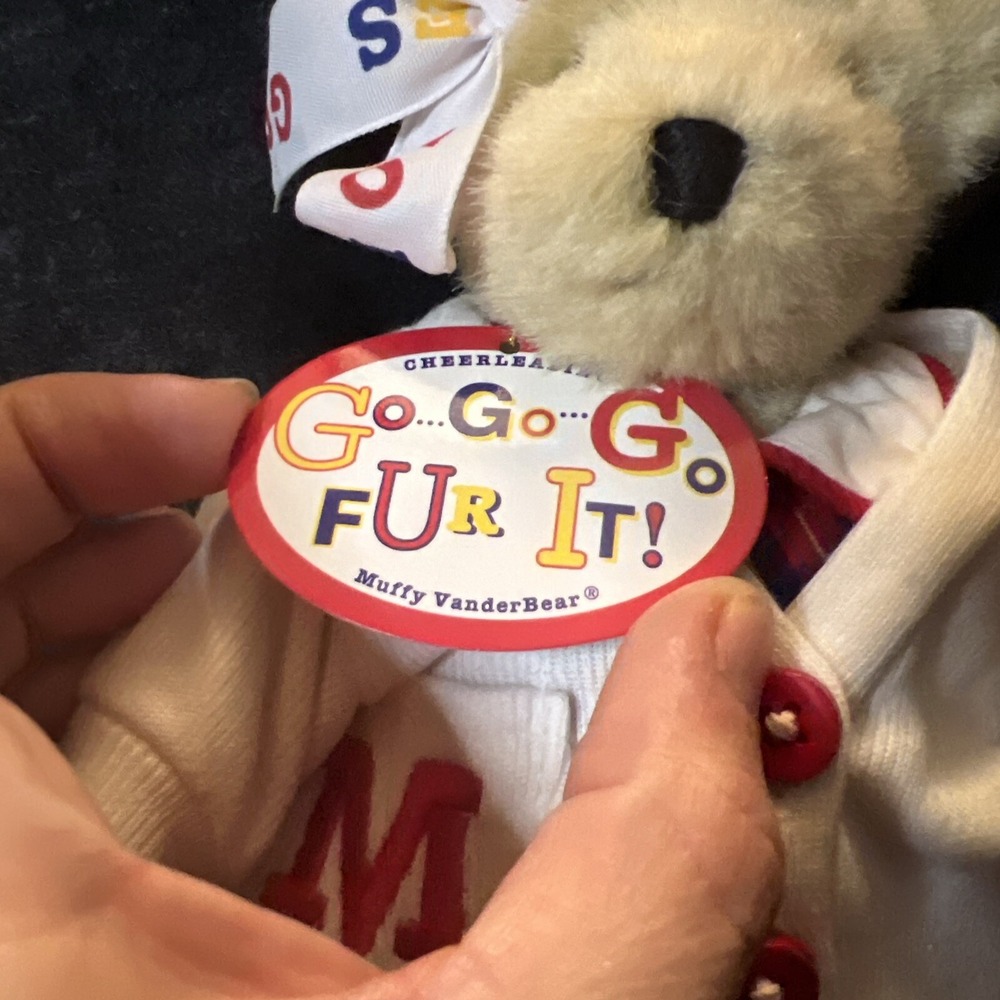 Muffy VanderBear, GO...GO...GO FUR IT! Plush/Stuffed Bear 8" - Picture 6 of 7